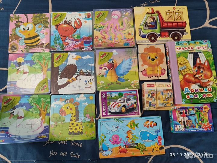 Пазлы Очень много