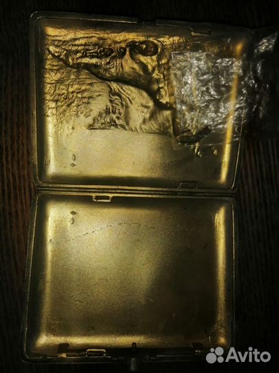 Портсигар серебро 875