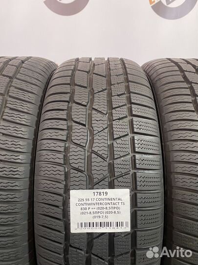 Continental ContiWinterContact TS 830 P 225/55 R17