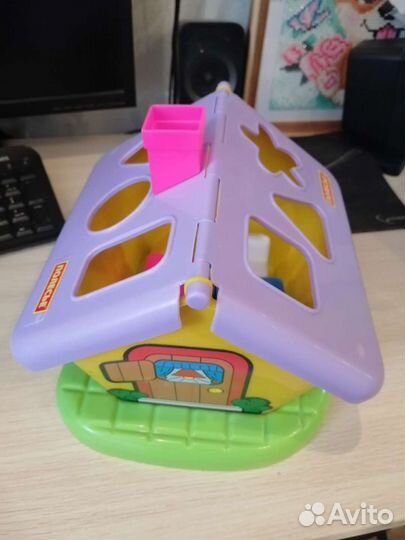 Домик сортер полесье