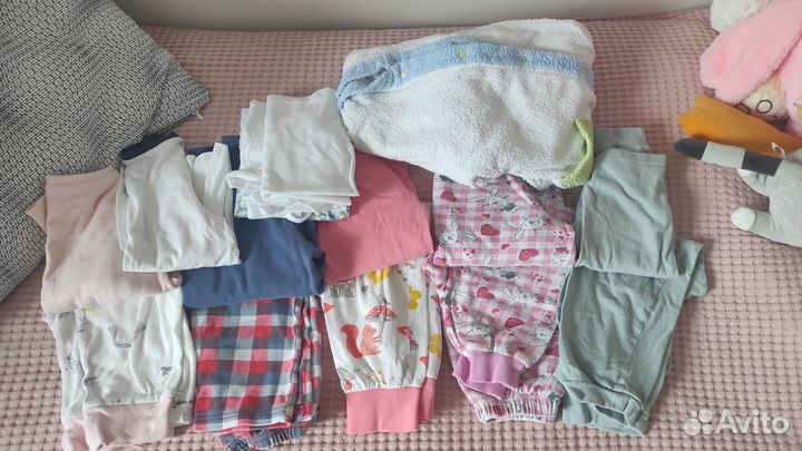 Вещи пакетом на девочку 104-122
