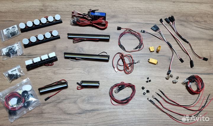 Балка света, trophy rc 1/10 150, 90 и 60 мм, свет