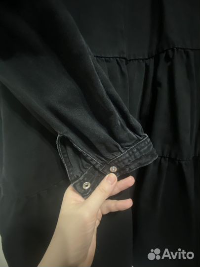 Джинсовое платье