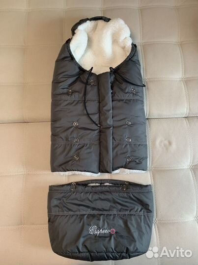 Меховой конверт в коляску Esspero