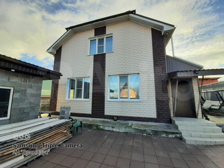 Дом 124,8 м² на участке 9 сот.