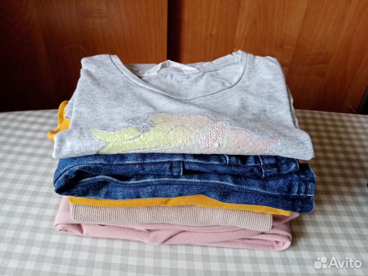Пакет одежды для девочки 122 128