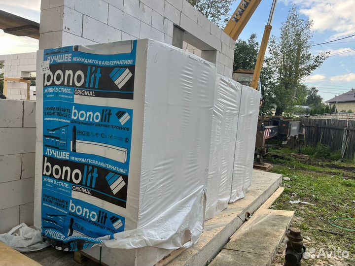 Газобетонные блоки Bonolit d500