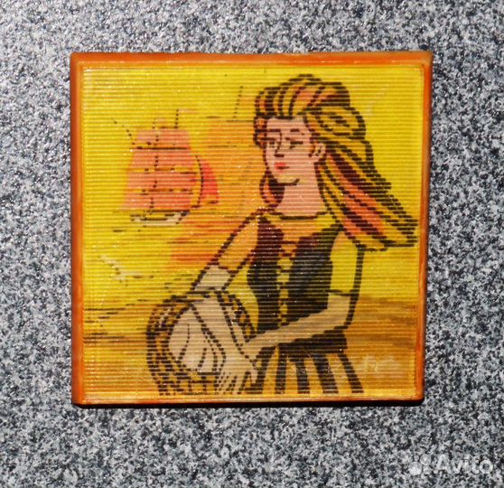 Значок СССР: цирк, карлсон, чебурашка, буратино