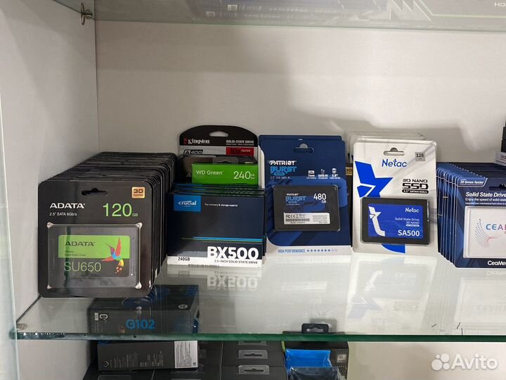 Ssd 120gb новые