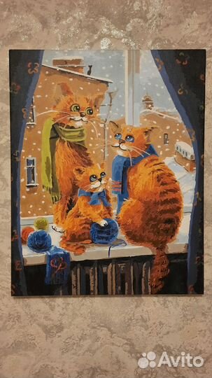 Интерьерная картина ручная работа