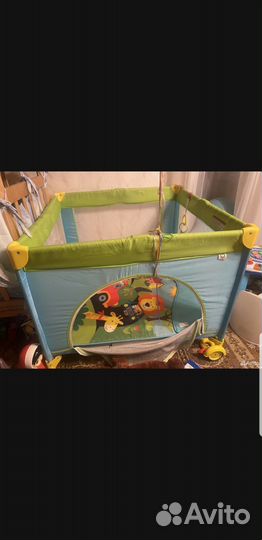 Большой детский манеж бу