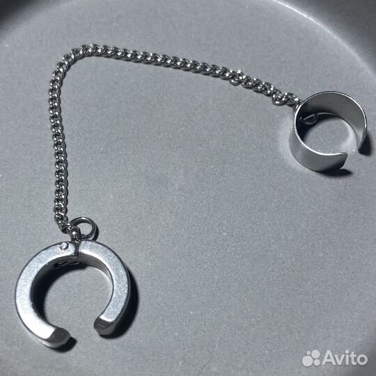 Серьги обманки