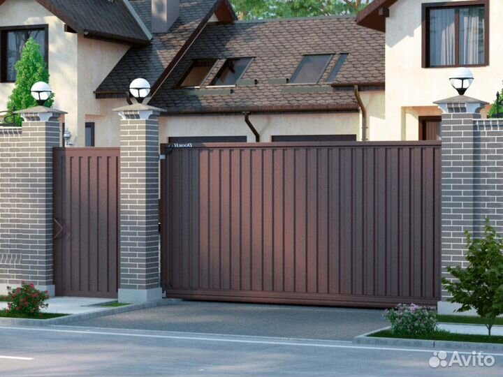 Ворота на дачу 