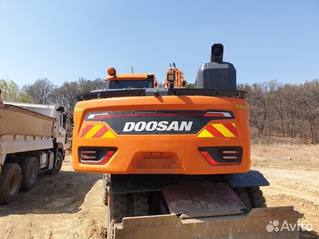 Колёсный экскаватор DOOSAN DX160W, 2022