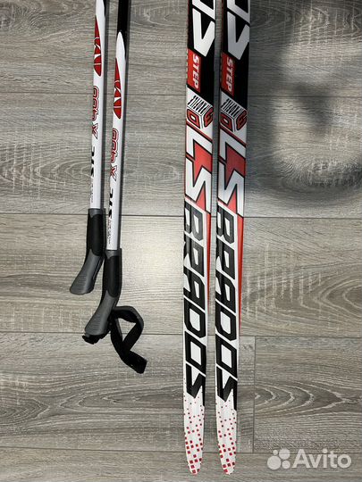 Беговые лыжи с палками STS 160