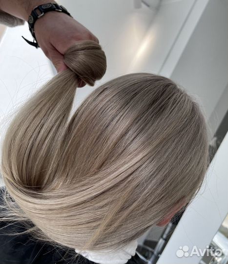 Модель на сложное окрашивание волос