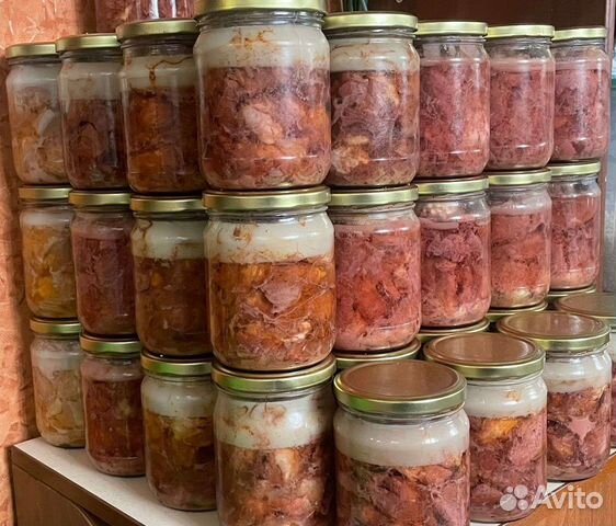 Тушенка из деревенского мяса по госту