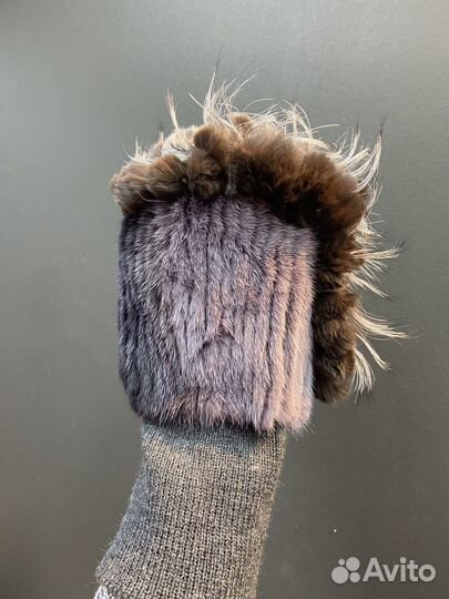 Норковая шапка женская