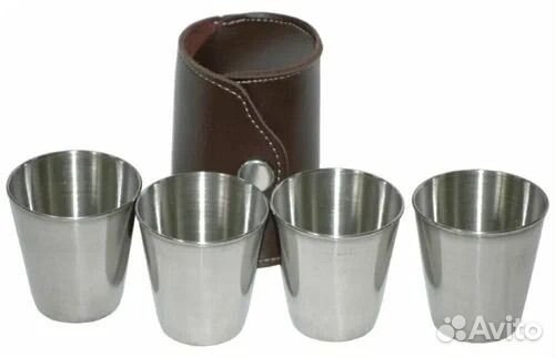 Набор стопок 60мл Зеркальный 4шт (А14) Guotai