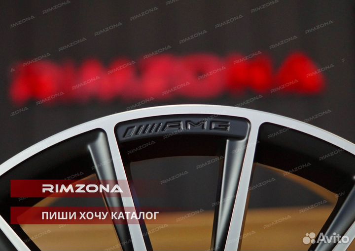 Кованые диски R21 на Mercedes AMG