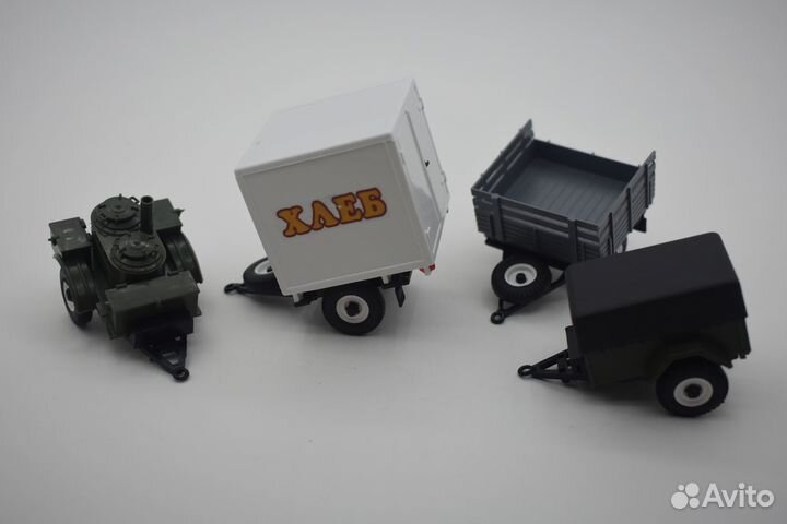 Прицепы Скиф, бочки, кухня Модели 1:43