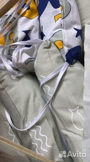 Новый Набор бортиков В кроватку