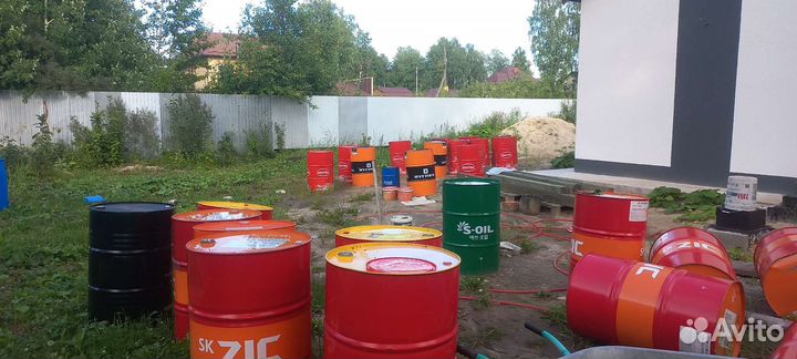 Бочка металлическая бу