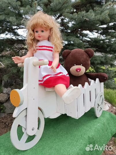 Садовое деревянные кашпо