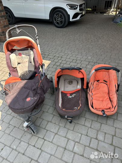 Коляска 3 в 1 jane