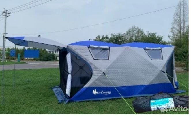 Палатка для зимней рыбалки-Летняя мобильная баня