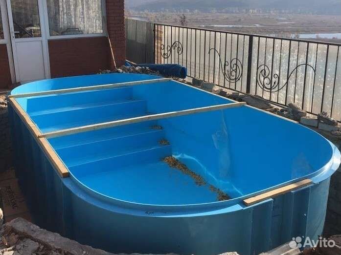 Пластиковый бассейн