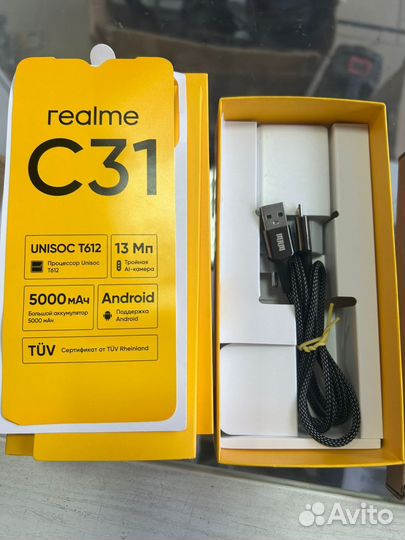 realme C31, 4/64 ГБ