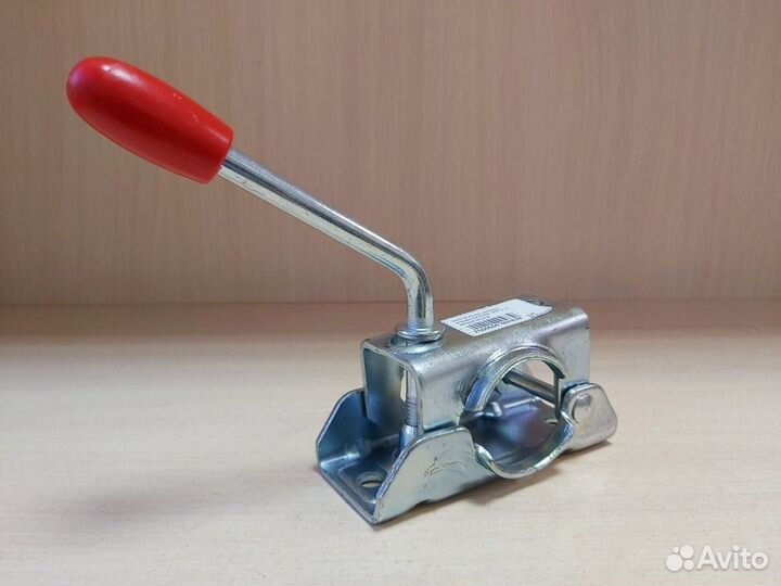 Хомут опорного колеса прицепа D48, 200 кг, С пря