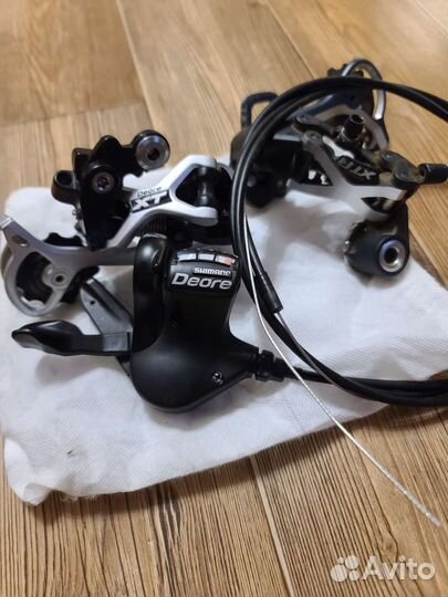Задний переключатель shimano xt