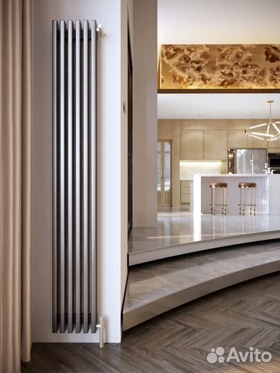 Вертикальный радиатор Costola V (Loten Grey V)