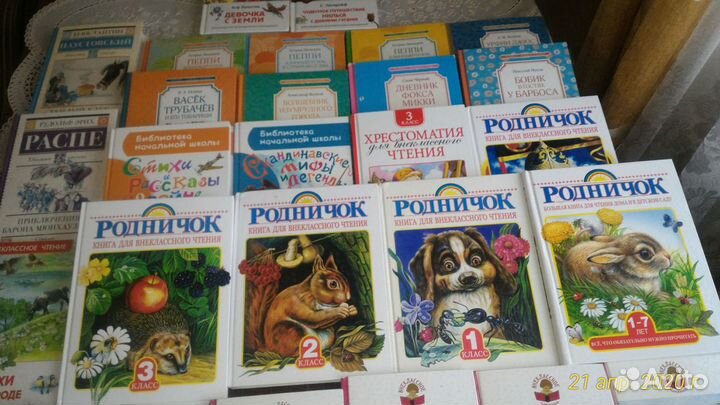 Книги для внеклассного чтения
