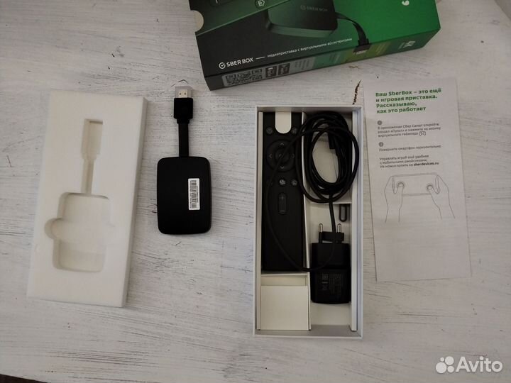 Тв приставка sberbox