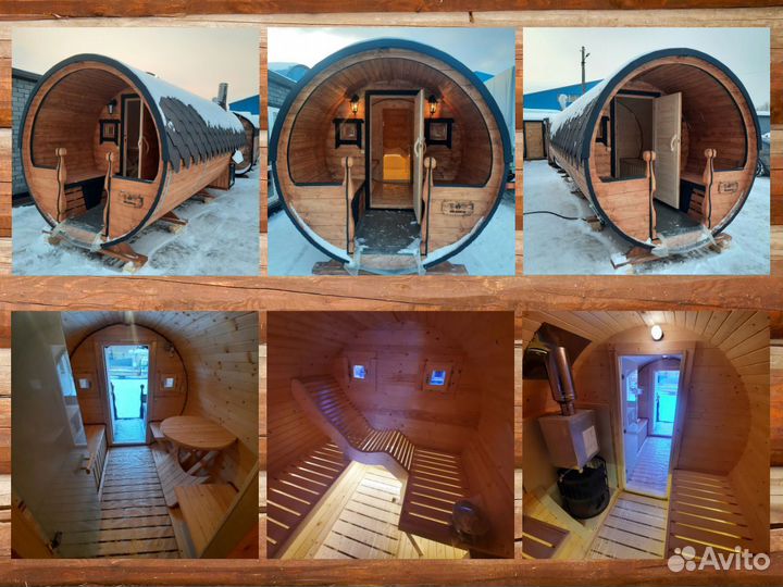 Баня бочка под ключ