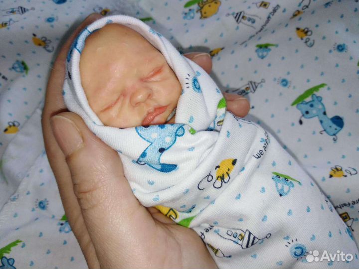 Мини реборны куколки ручной работы