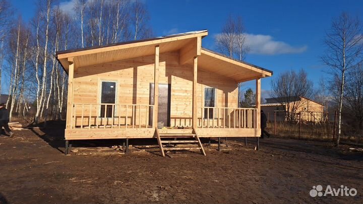 Все сезонные дачный домик утеплённые