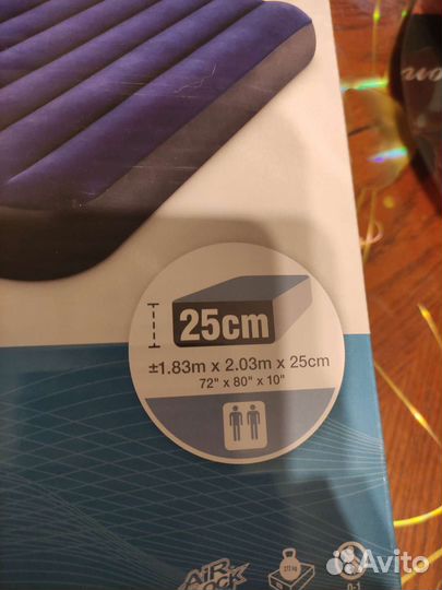 Надувной матрас intex