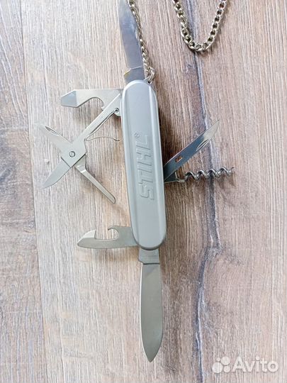 Нож stihl новый, оригинальный + зажигалка