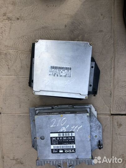 Блок управления На мерседес Е210 мотор м 112 м111