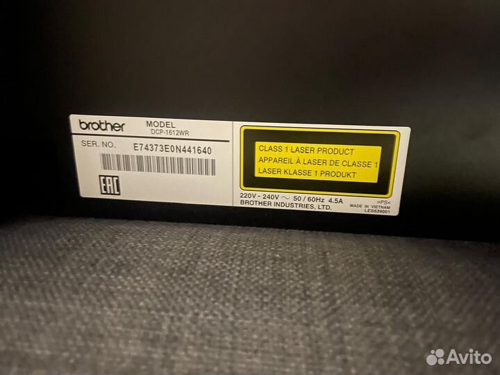 Мфу brother wi fi dcp 1612 WR