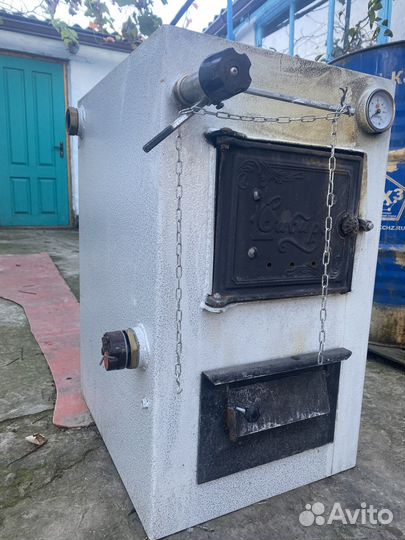 Твердотопливный котел длительного горения