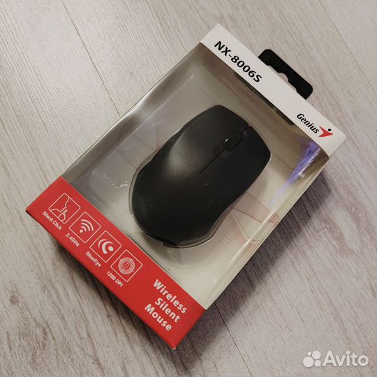 Беспроводная мышь Genius NX-8006S черный