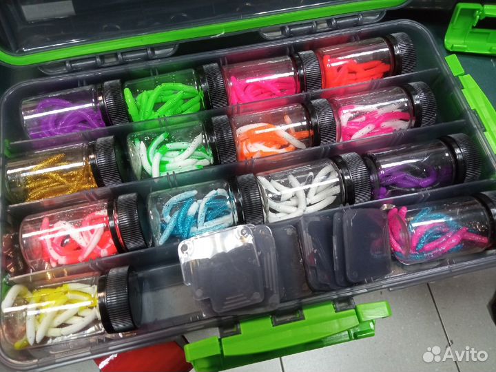 Набор форелевых приманок 2 кейса (24 банки)