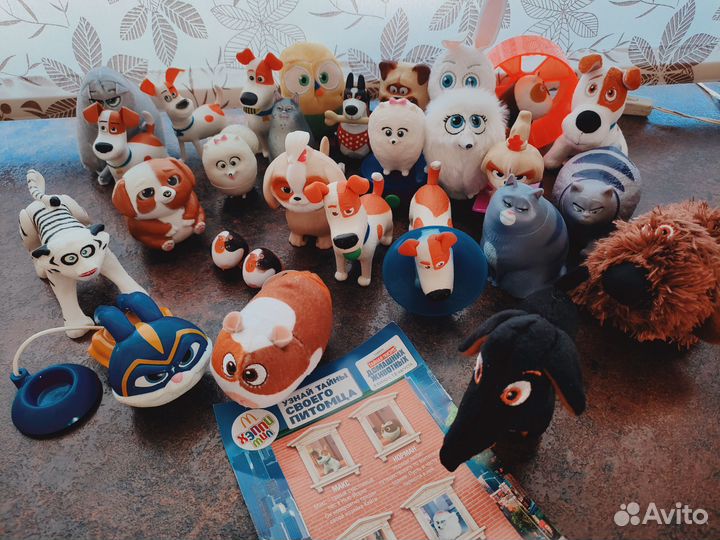 Игрушки из Макдональдс Снупи/Тайная жизнь