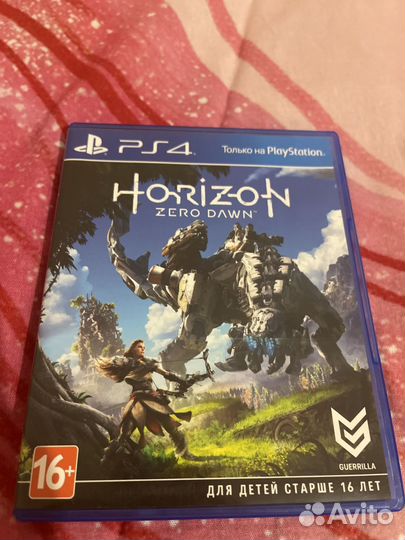 Игра на Ps4 Horizon zero dawn