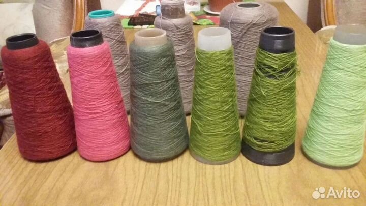 Нитки для вязания и вышивки. Пряжа на бобине N2